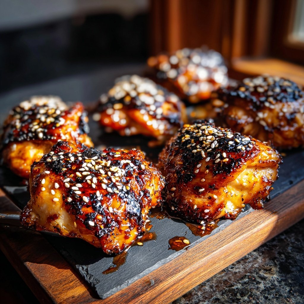 Baked Teriyaki Chicken Thighs