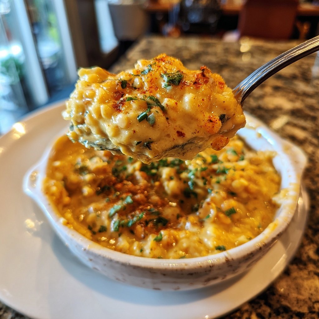 Creamy Garlic Lentils with Herbs