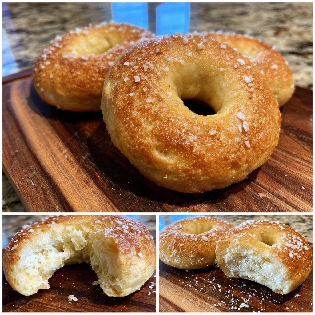 Two Ingredient Air Fryer Bagels
