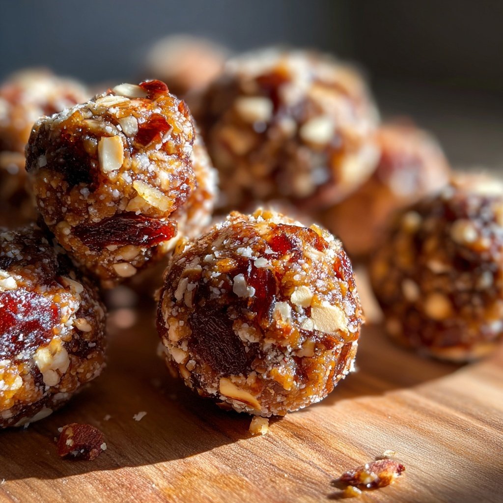 Healthy Almond Date Snack Bites