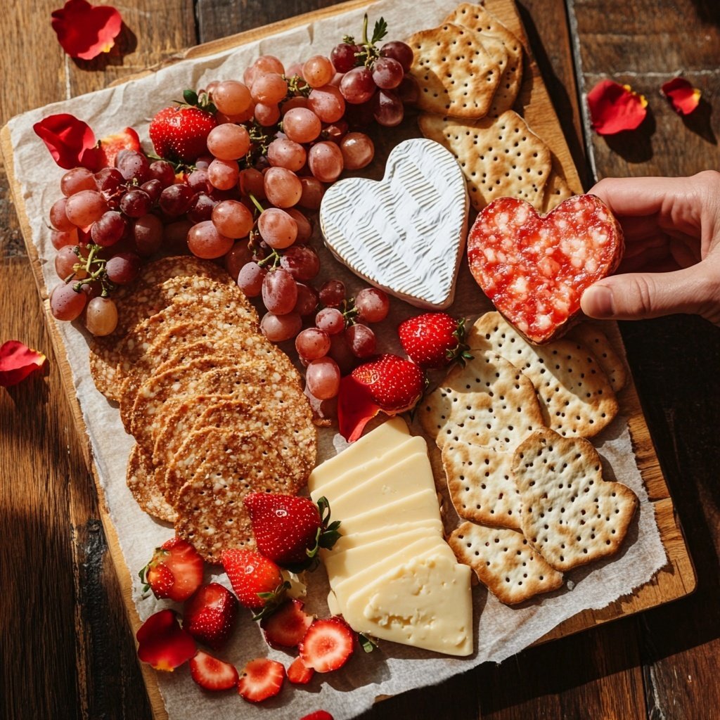 Valentines Day Charcuterie Board