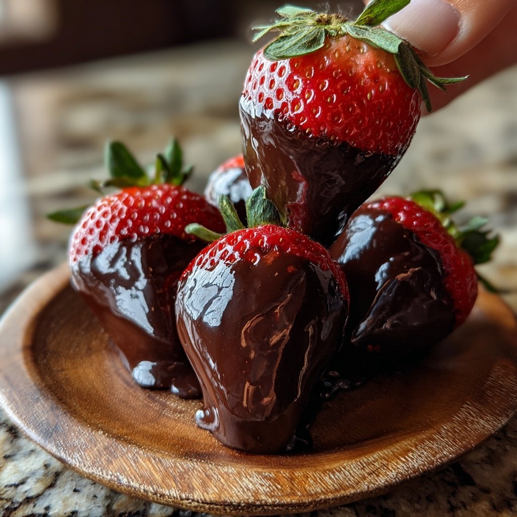 Chocolate Covered Strawberries Recipe
