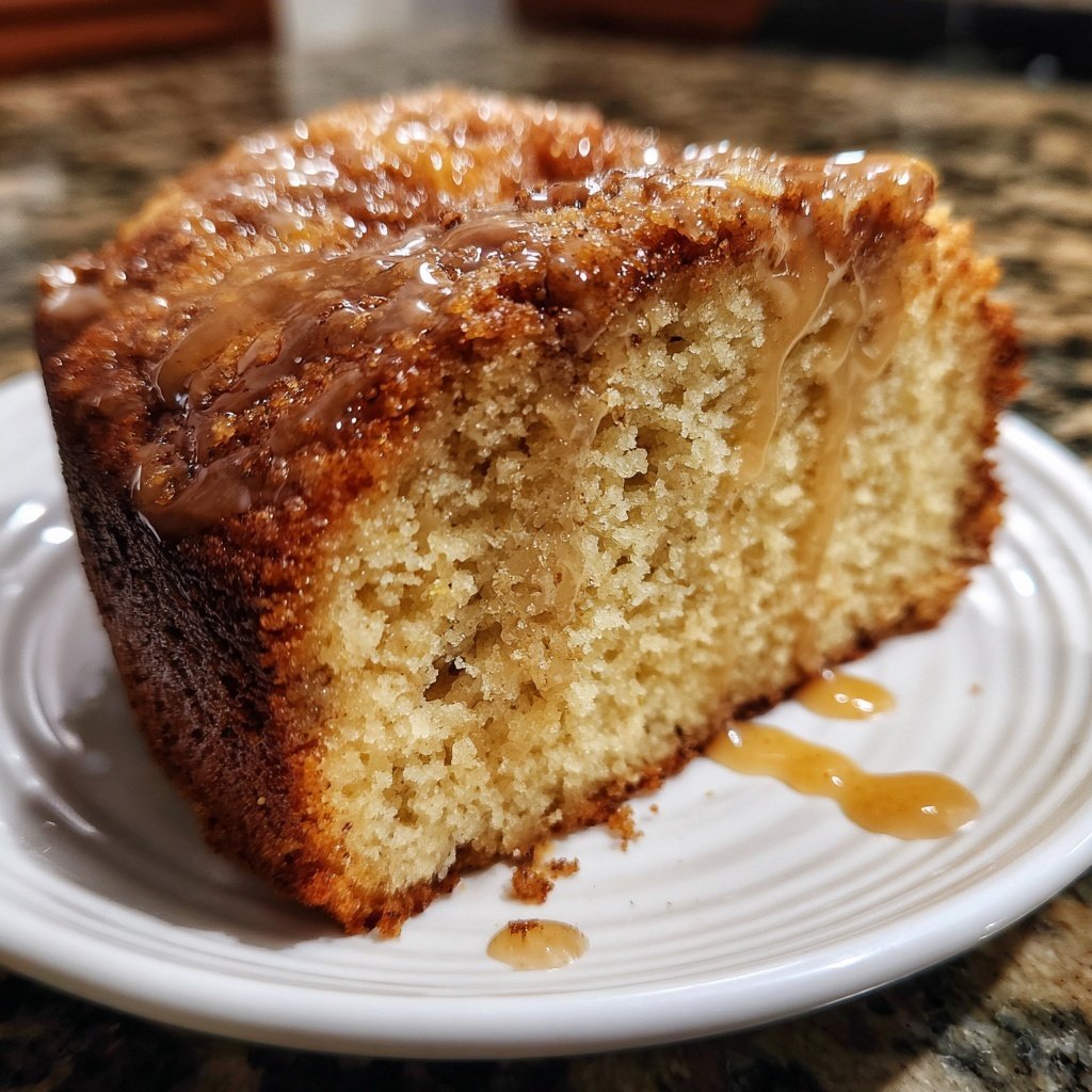 Soft Baked Cinnamon Apple Cake