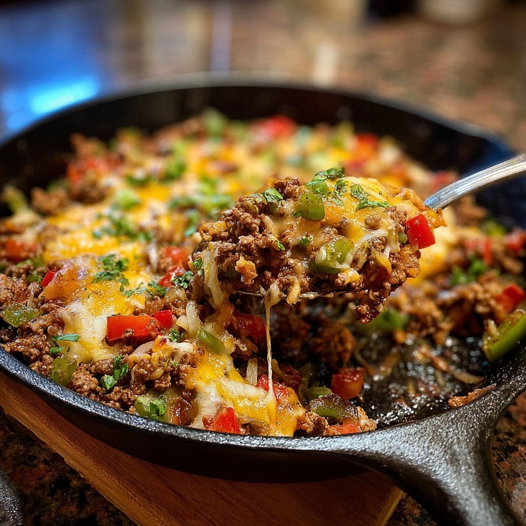 Easy Ground Beef Skillet Dinner
