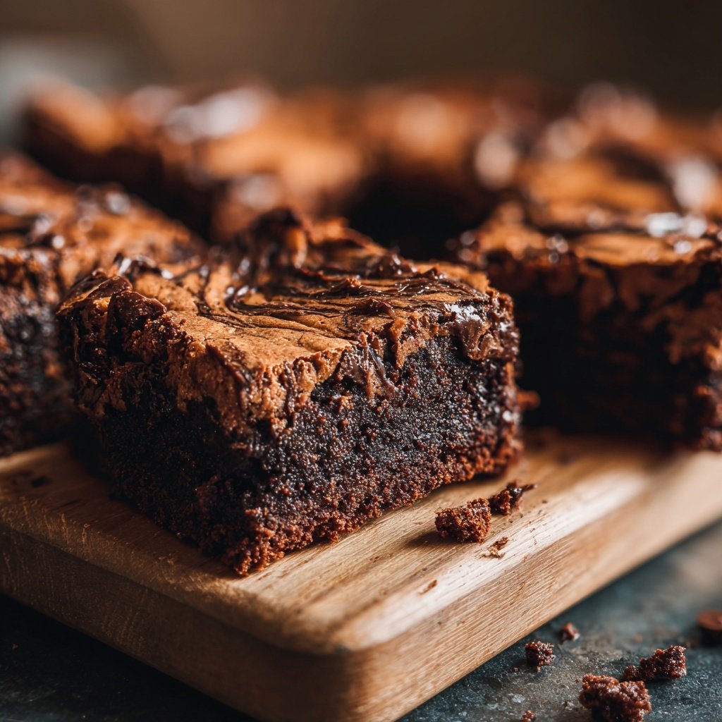 Cottage Cheese Brownies with Espresso
