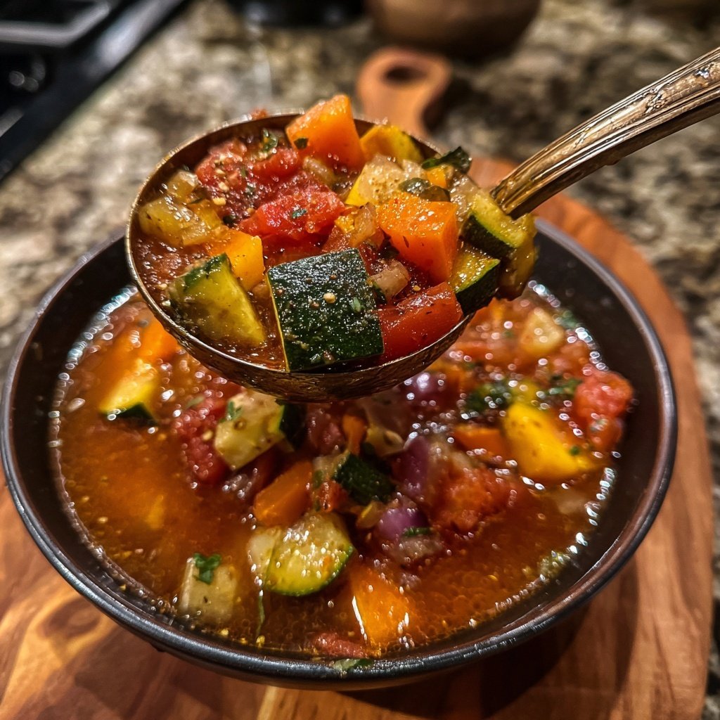 Healthy Crockpot Italian Vegetable Stew