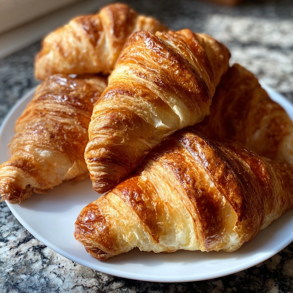 Classic French Croissants