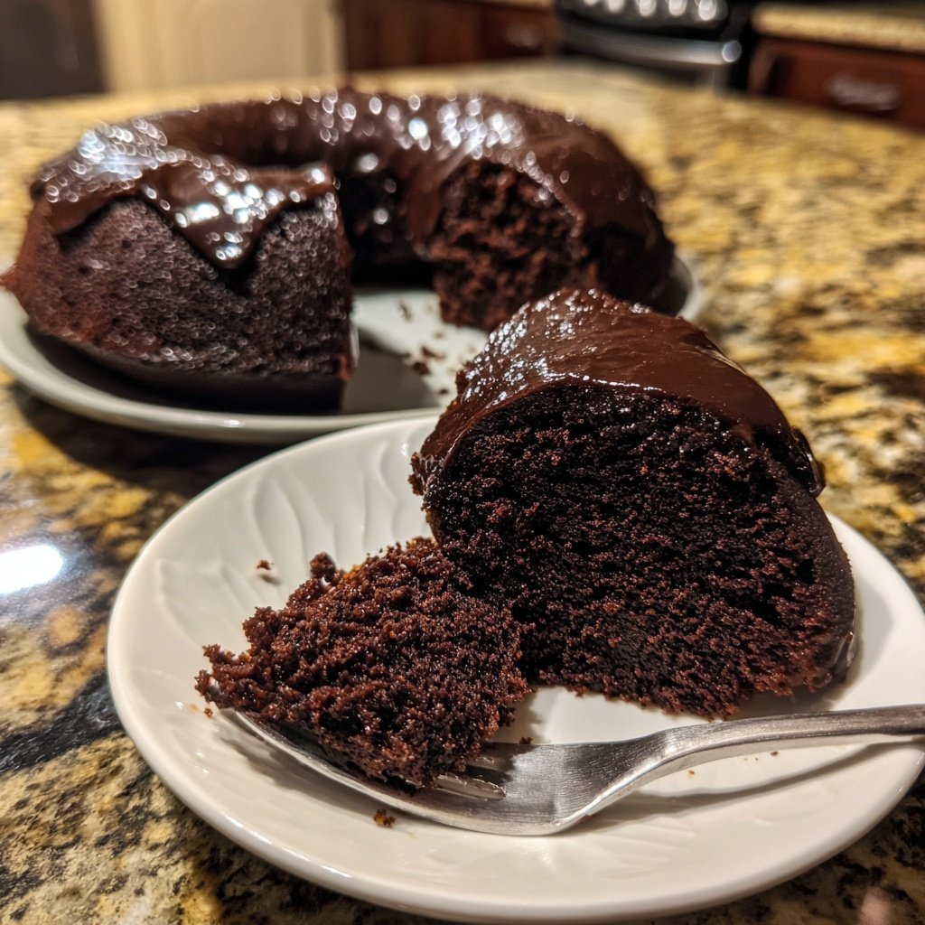 Chocolate Almond Flour Cake