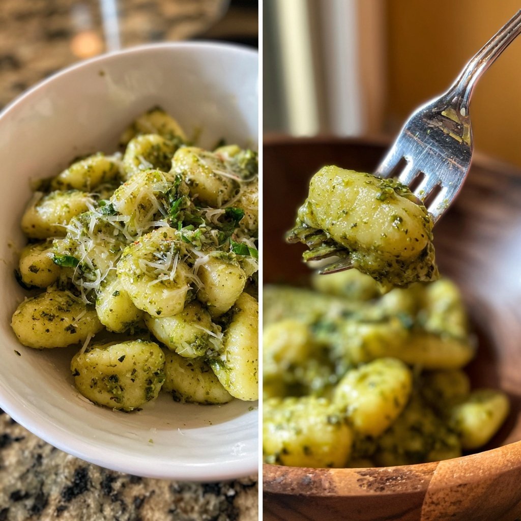 Romantic Spinach and Parmesan Gnocchi